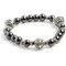 Earth's Jewels Semi-Precious Natural Hematite Black Stretch Bracelets #73